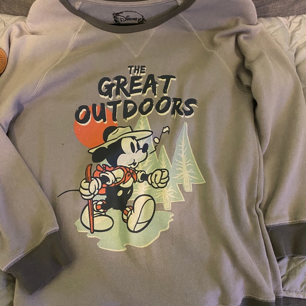 Great Outdoors Mickey Mouse sweater
